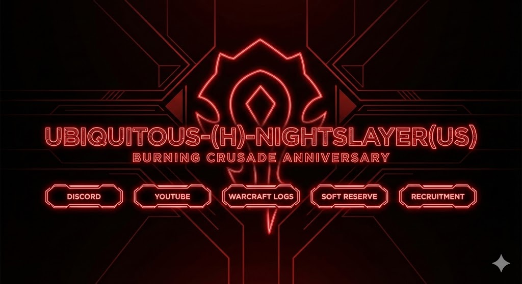 Ubiquitous Nightslayer Splash Screen